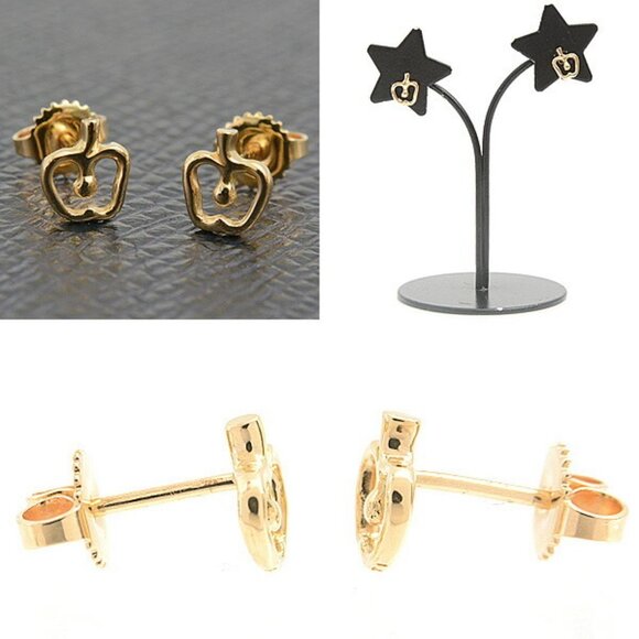 TIFFANY 18k Gold Earrings - Picture 4 of 10